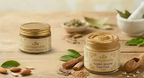 Sandal Almond Face Pack